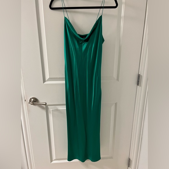 Green Intermix Slip Dress. Size 8 never been worn - with tags